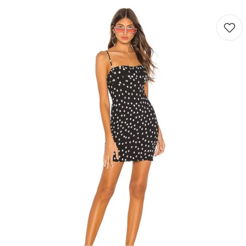 H:ours Polka Dot Dress